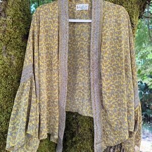 Kantha Bae Silk Shrug